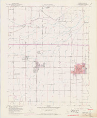 Download a high-resolution, GPS-compatible USGS topo map for Exeter, CA (1971 edition)