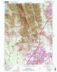 Download a high-resolution, GPS-compatible USGS topo map for Fairfield North, CA (1985 edition)
