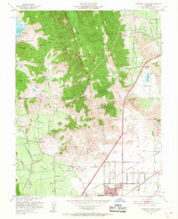 Download a high-resolution, GPS-compatible USGS topo map for Fairfield North, CA (1957 edition)