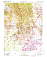 Download a high-resolution, GPS-compatible USGS topo map for Fairfield North, CA (1973 edition)