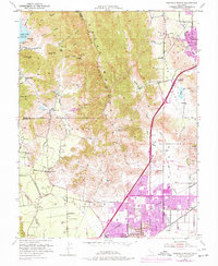 Download a high-resolution, GPS-compatible USGS topo map for Fairfield North, CA (1977 edition)