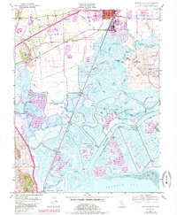 Download a high-resolution, GPS-compatible USGS topo map for Fairfield South, CA (1985 edition)