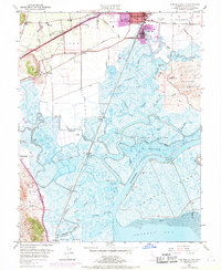 Download a high-resolution, GPS-compatible USGS topo map for Fairfield South, CA (1969 edition)