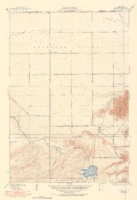 Download a high-resolution, GPS-compatible USGS topo map for Fairmont, CA (1951 edition)