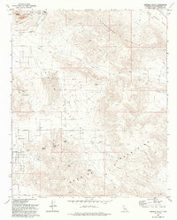 preview thumbnail of historical topo map of San Bernardino County, CA in 1993