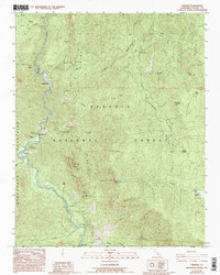 Download a high-resolution, GPS-compatible USGS topo map for Fairview, CA (1994 edition)