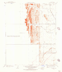Download a high-resolution, GPS-compatible USGS topo map for Fairview, CA (1957 edition)