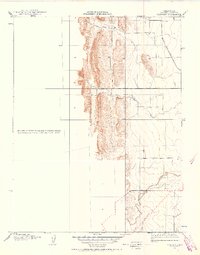 Download a high-resolution, GPS-compatible USGS topo map for Fairview, CA (1958 edition)