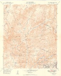 Download a high-resolution, GPS-compatible USGS topo map for Fallbrook, CA (1949 edition)