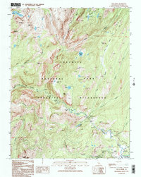Download a high-resolution, GPS-compatible USGS topo map for Falls Ridge, CA (1995 edition)