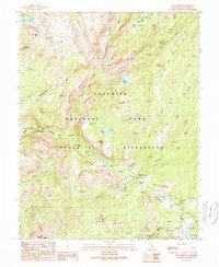 Download a high-resolution, GPS-compatible USGS topo map for Falls Ridge, CA (1990 edition)