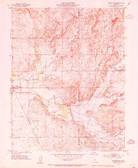 Download a high-resolution, GPS-compatible USGS topo map for Farmington, CA (1954 edition)