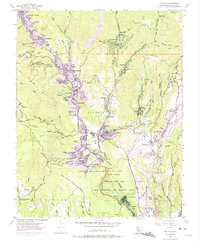 Download a high-resolution, GPS-compatible USGS topo map for Felton, CA (1975 edition)