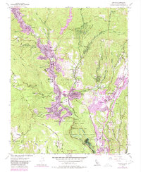 Download a high-resolution, GPS-compatible USGS topo map for Felton, CA (1980 edition)
