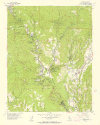 Download a high-resolution, GPS-compatible USGS topo map for Felton, CA (1957 edition)
