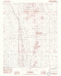 Download a high-resolution, GPS-compatible USGS topo map for Fenner Hills, CA (1984 edition)