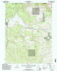 Download a high-resolution, GPS-compatible USGS topo map for Ferris Creek, CA (1997 edition)