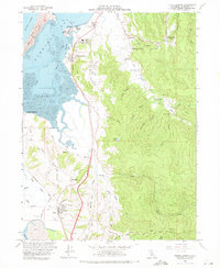 Download a high-resolution, GPS-compatible USGS topo map for Fields Landing, CA (1971 edition)