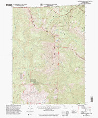 Download a high-resolution, GPS-compatible USGS topo map for Figurehead Mountain, CA (2001 edition)