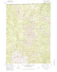 Download a high-resolution, GPS-compatible USGS topo map for Figurehead Mtn, CA (1985 edition)