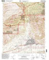 Download a high-resolution, GPS-compatible USGS topo map for Fillmore, CA (2000 edition)