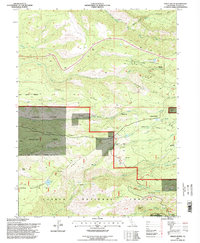 Download a high-resolution, GPS-compatible USGS topo map for Finley Butte, CA (1998 edition)