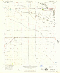 Download a high-resolution, GPS-compatible USGS topo map for Five Points, CA (1957 edition)