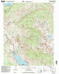 Download a high-resolution, GPS-compatible USGS topo map for Florence Lake, CA (2007 edition)