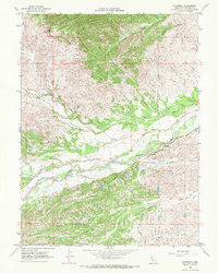 Download a high-resolution, GPS-compatible USGS topo map for Flournoy, CA (1972 edition)