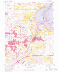 Download a high-resolution, GPS-compatible USGS topo map for Folsom, CA (1977 edition)