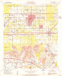 Download a high-resolution, GPS-compatible USGS topo map for Fontana, CA (1955 edition)