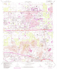 Download a high-resolution, GPS-compatible USGS topo map for Fontana, CA (1980 edition)