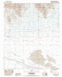 Download a high-resolution, GPS-compatible USGS topo map for Ford Dry Lake, CA (1986 edition)
