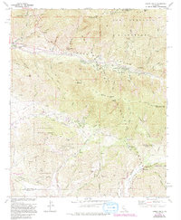preview thumbnail of historical topo map of San Bernardino County, CA in 1970