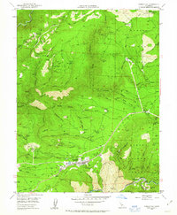 Download a high-resolution, GPS-compatible USGS topo map for Foresthill, CA (1963 edition)