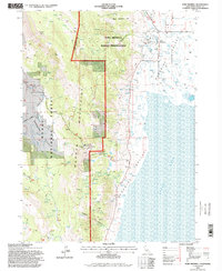 Download a high-resolution, GPS-compatible USGS topo map for Fort Bidwell, CA (1996 edition)
