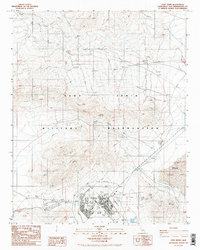 Download a high-resolution, GPS-compatible USGS topo map for Fort Irwin, CA (1986 edition)