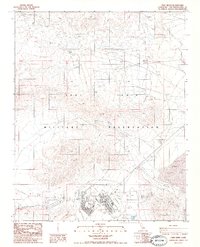 Download a high-resolution, GPS-compatible USGS topo map for Fort Irwin, CA (1986 edition)
