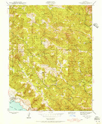 Download a high-resolution, GPS-compatible USGS topo map for Fort Ross, CA (1958 edition)