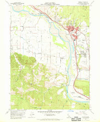 Download a high-resolution, GPS-compatible USGS topo map for Fortuna, CA (1969 edition)