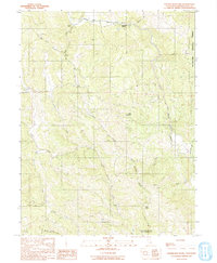 Download a high-resolution, GPS-compatible USGS topo map for Foster Mountain, CA (1991 edition)