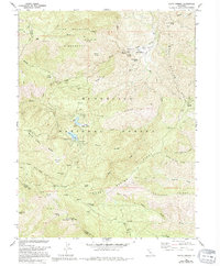 Download a high-resolution, GPS-compatible USGS topo map for Fouts Springs, CA (1994 edition)