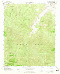 Download a high-resolution, GPS-compatible USGS topo map for Fox Mountain, CA (1965 edition)