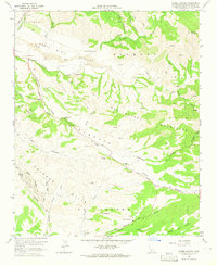 Download a high-resolution, GPS-compatible USGS topo map for Foxen Canyon, CA (1965 edition)