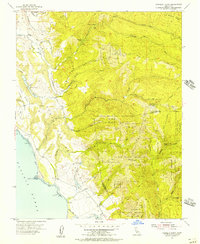 Download a high-resolution, GPS-compatible USGS topo map for Franklin Point, CA (1957 edition)