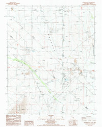 Download a high-resolution, GPS-compatible USGS topo map for Franklin Well, CA (1987 edition)
