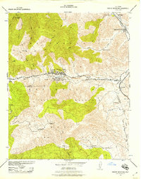 Download a high-resolution, GPS-compatible USGS topo map for Frazier Mountain, CA (1957 edition)