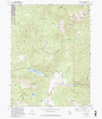 Download a high-resolution, GPS-compatible USGS topo map for Freel Peak, CA (1994 edition)