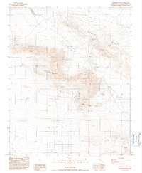 preview thumbnail of historical topo map of San Bernardino County, CA in 1987