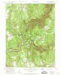 Download a high-resolution, GPS-compatible USGS topo map for French Corral, CA (1971 edition)